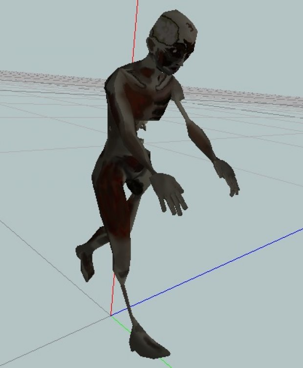 Animated zombie