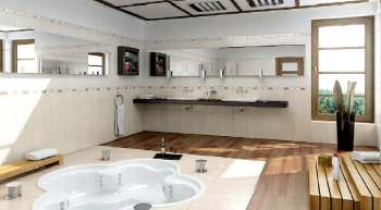 3D models of foreign boutique bathroom
