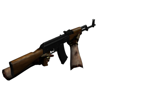 AK-47 with animation 