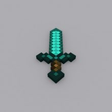 Diamond Sword - DownloadFree3D.com