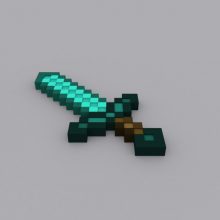 Diamond Sword - Downloadfree3d.com