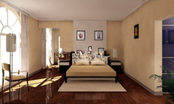 Simple bedroom model