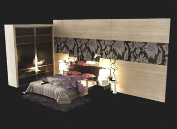 Single bedroom 3d models