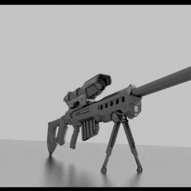 Sniper Rifle KSR-29 Retexurted