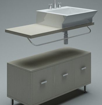 Wash sink model