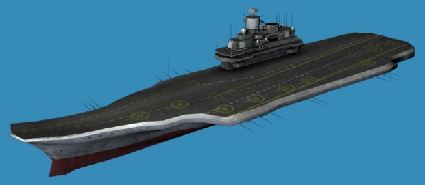 Admiral Kuznetsov 3D ship model