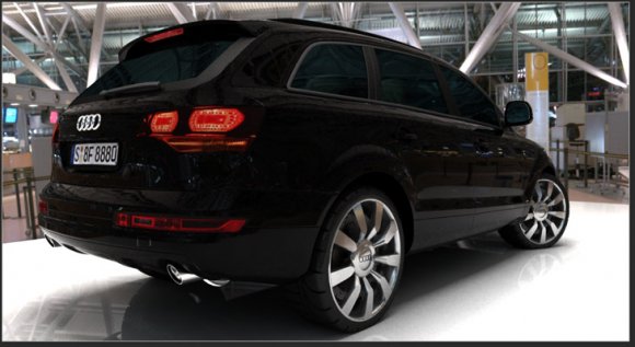 Audi Q7  3D model