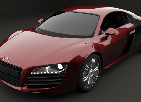 Audi R8 3D model