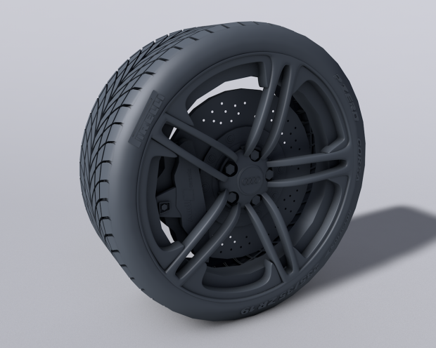 Audi Wheel 3D model