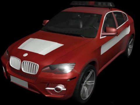 BMW X6 3D model