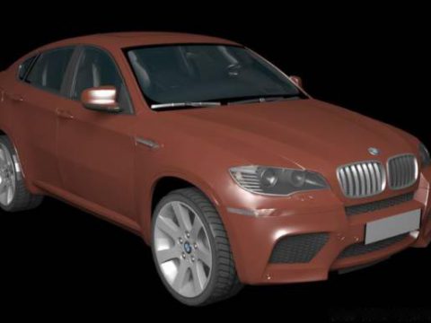 BMW X6 3D model