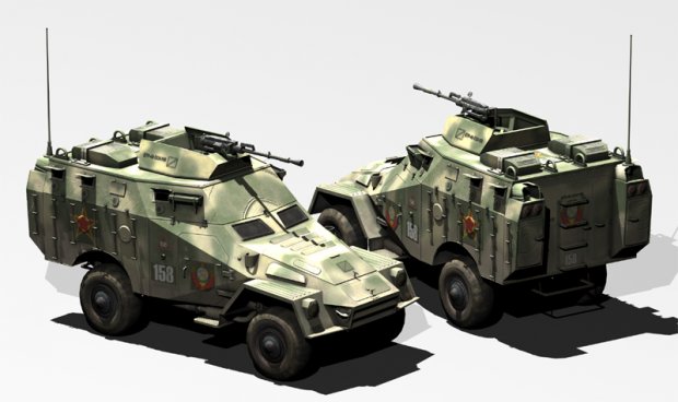 BTR-40 3D model