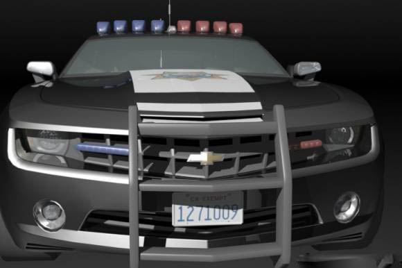 Camaro Highway Patrol 3D model