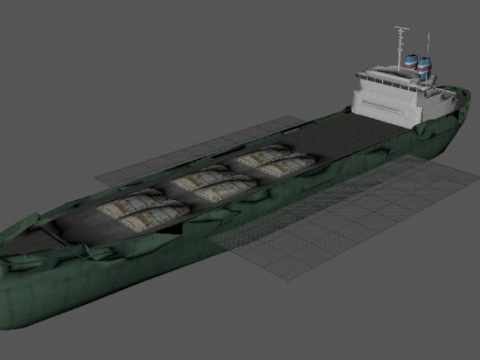 Cargo Ship 1 3D model