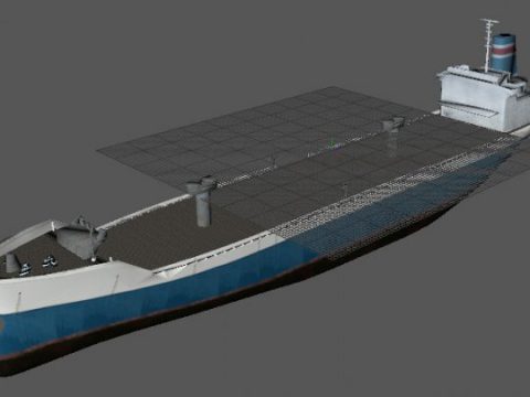 Cargo Ship 2 3D model