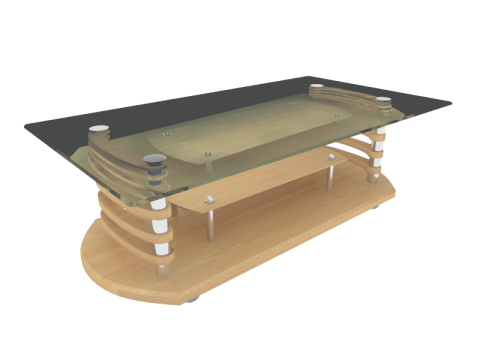 Coffee Table 3ds max model