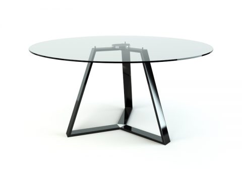 Coffee table black 3d