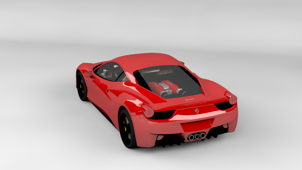 Ferrari 458 Italia textured