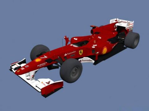 Ferrari F1 3D model