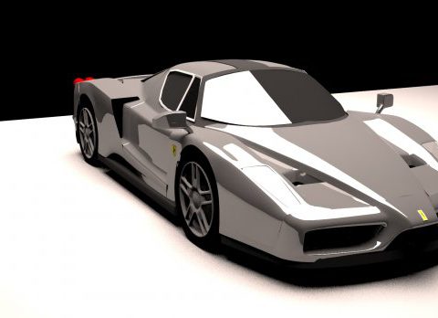 Ferrari enzo high poly 3D model