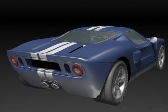 Ford GT40 3D model
