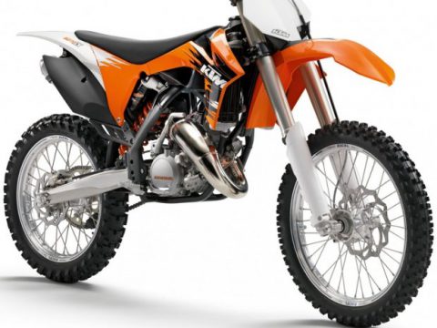 KTM 125 motorbike 3D model