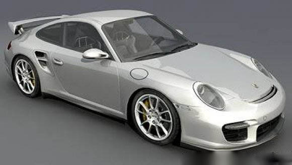 Porsche 911 GT2  3D model