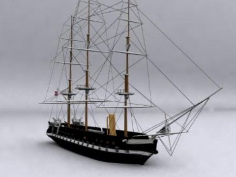 Sailing Ship 3D model