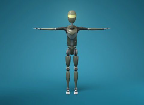 Sci-Fi Male Robot
