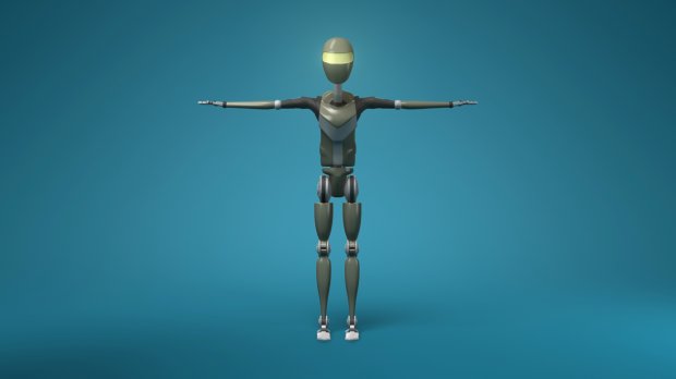 Sci-Fi Male Robot 