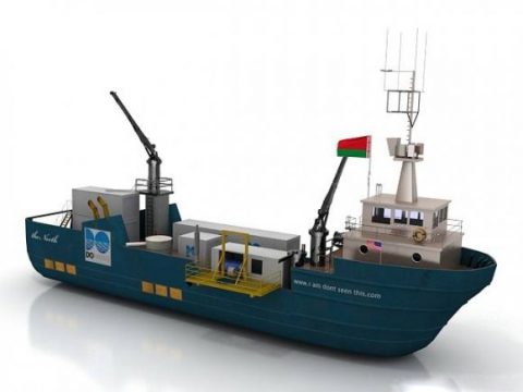 Ship - boat 3D model