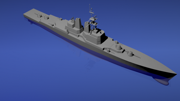 Simple warship