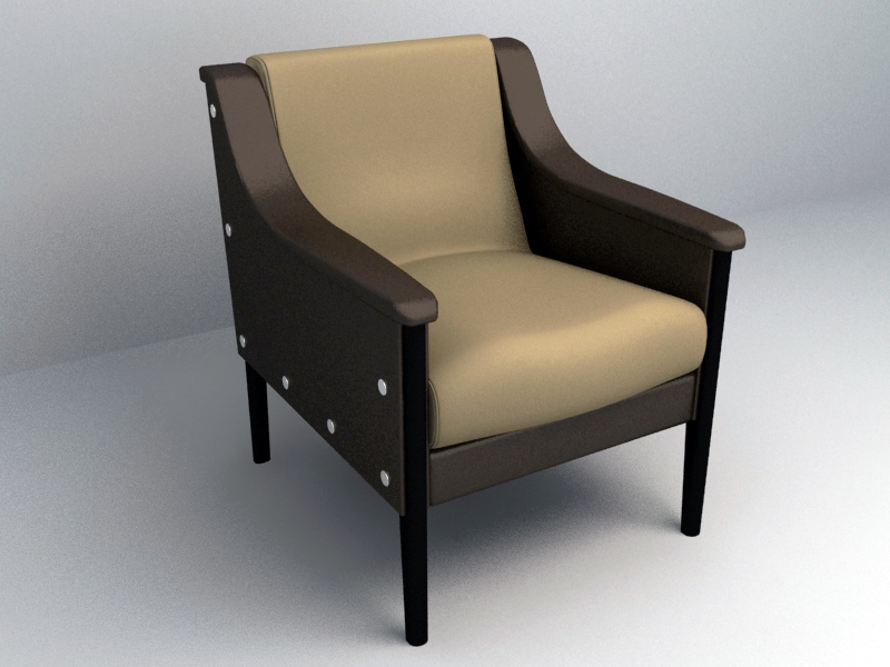 Sofa Chair 3d max model