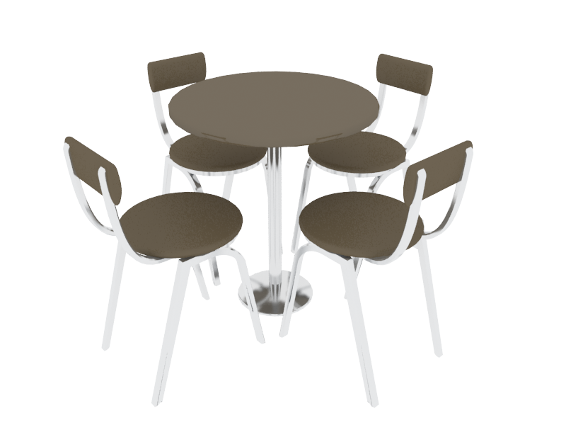 Table Set 3d model