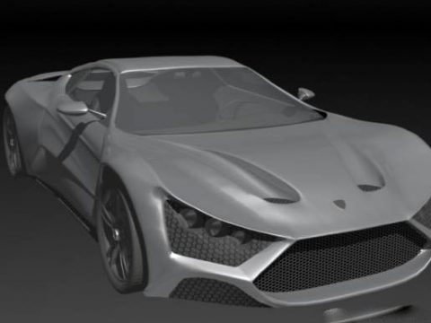 Zenvo ST1 3D model