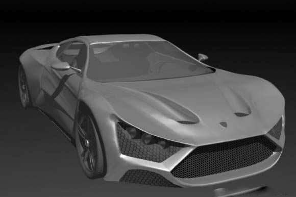 Zenvo st1 черный