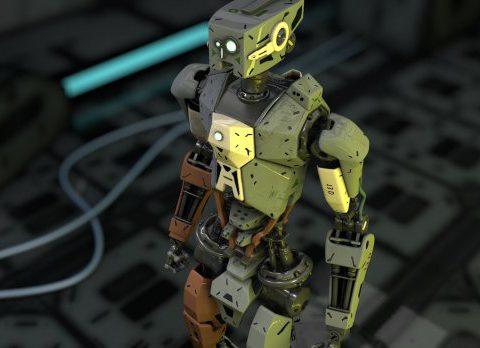 Full rigged robot design