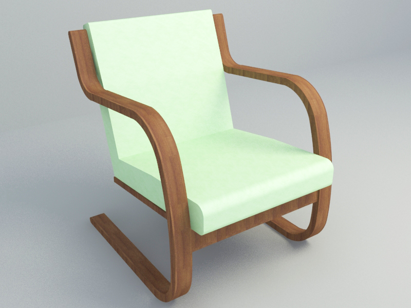 lounge chair 3d model