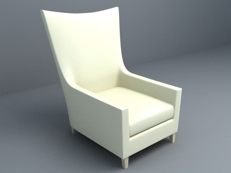 sofa chair 3d model