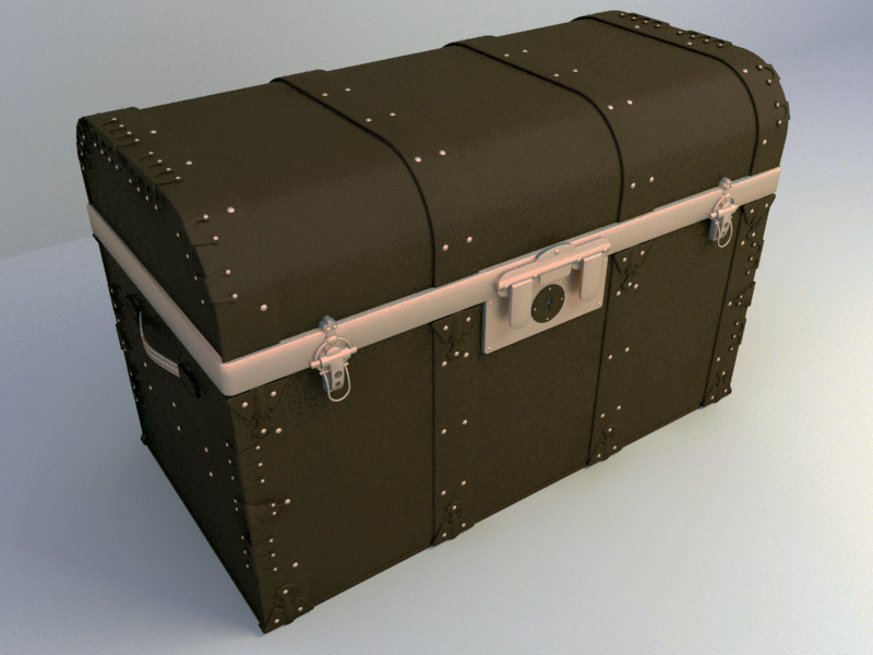 treasure box 3d model