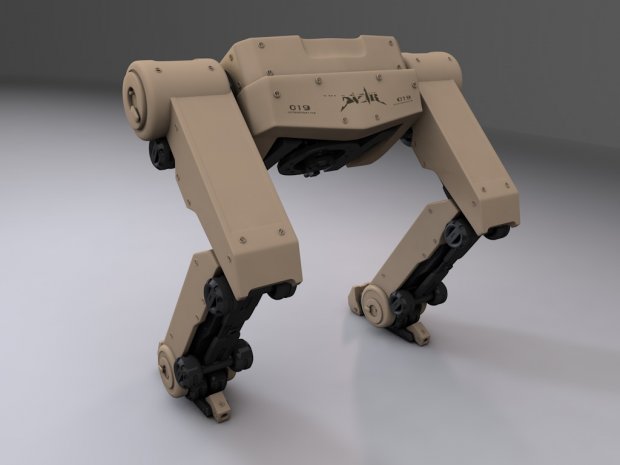 Two legs robot 
