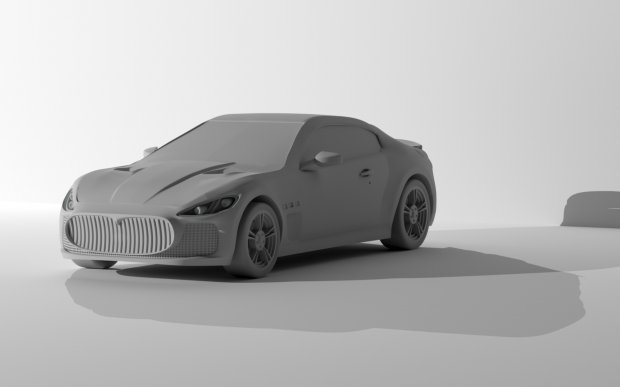 2014 Maserati GT 3D model