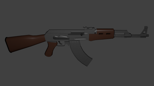 AK-47 Model 3D model