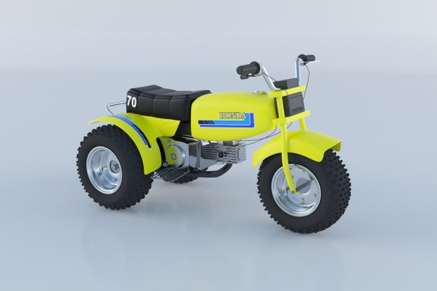 ATC 70 Bike 3D model