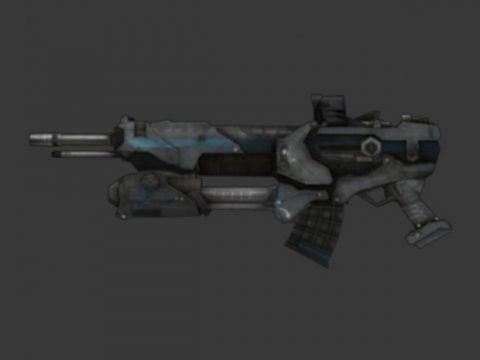 Assault Rifle 3D model