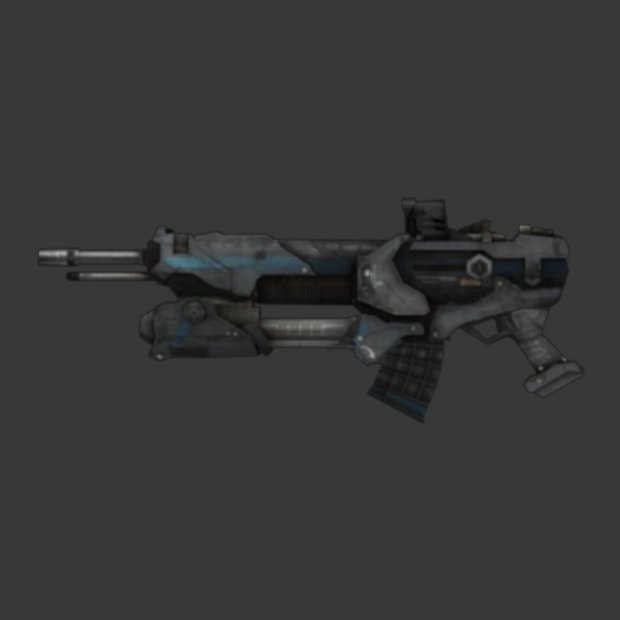 Assault Rifle 3D model