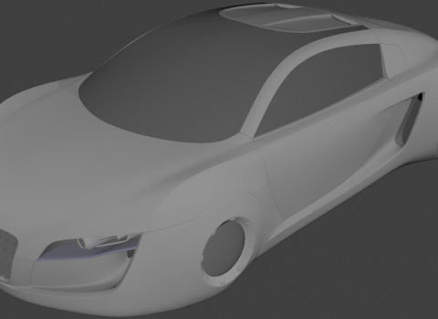 Audi RSQ Concept 3D model