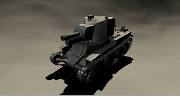 BT-42 Tank 3D model