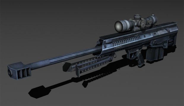 Barrett XM500 3D model