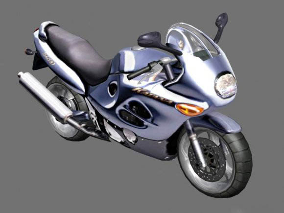 Bike Suzuki Katana 3D model